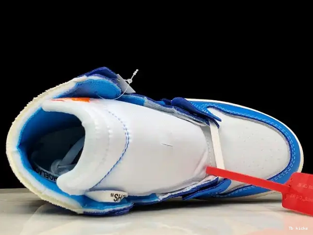 Rep TBK Jordan Off-White AQ0818-148 Air Blue 1 Powder UNC 0424